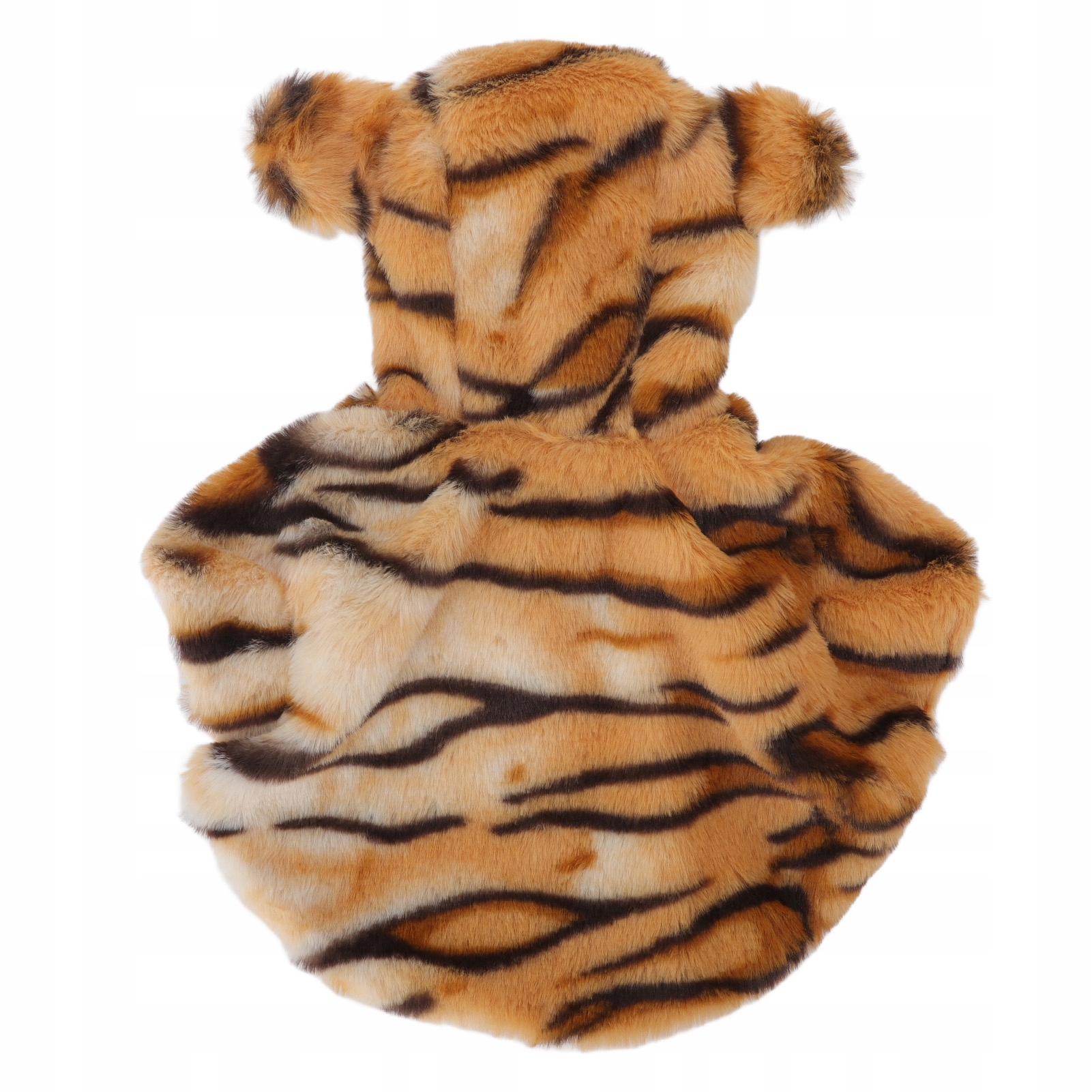 Teplý a klasický kostým tiger halloweenskeho psa S